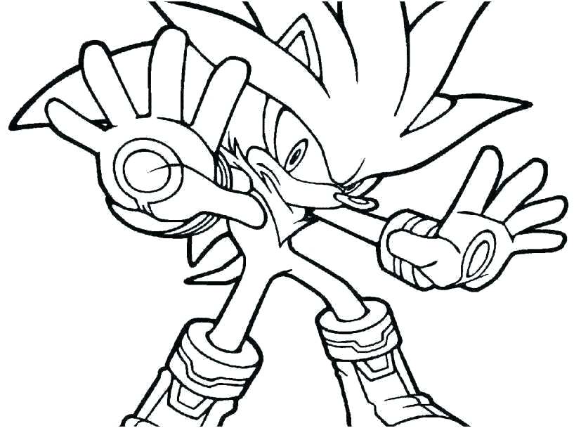 827x609 Sonic And Tails Coloring Pages Knuckles Color Shadow Boom Super Vs