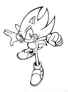 236x320 Super Sonic And Super Shadow Coloring