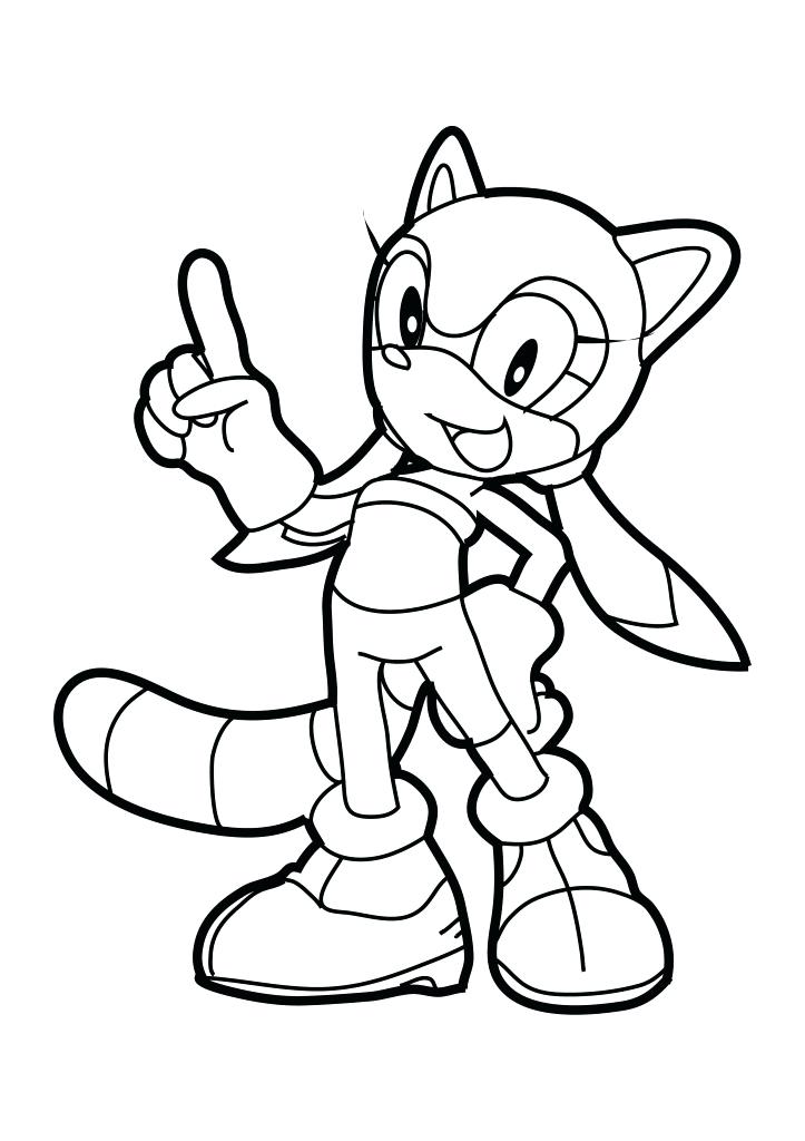 723x1024 Super Sonic Printable Coloring Pages