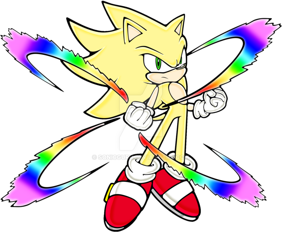 986x810 Collection Of Free Gold Drawing Sonic Download On Ui Ex