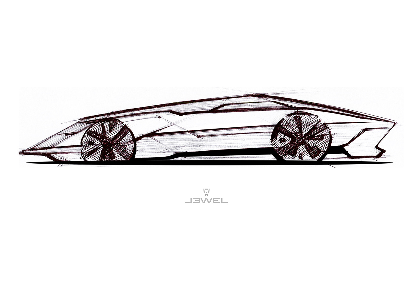 1400x980 Supercar Jewel On Behance