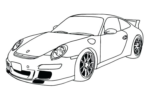 Supercar Drawing | Free download on ClipArtMag