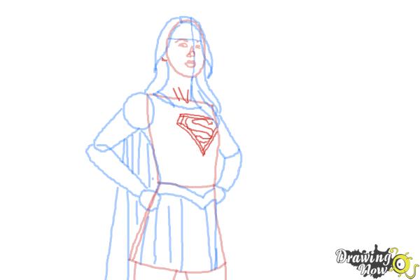 600x400 How To Draw Supergirl