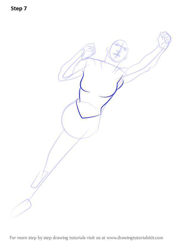 596x842 Learn How To Draw Supergirl