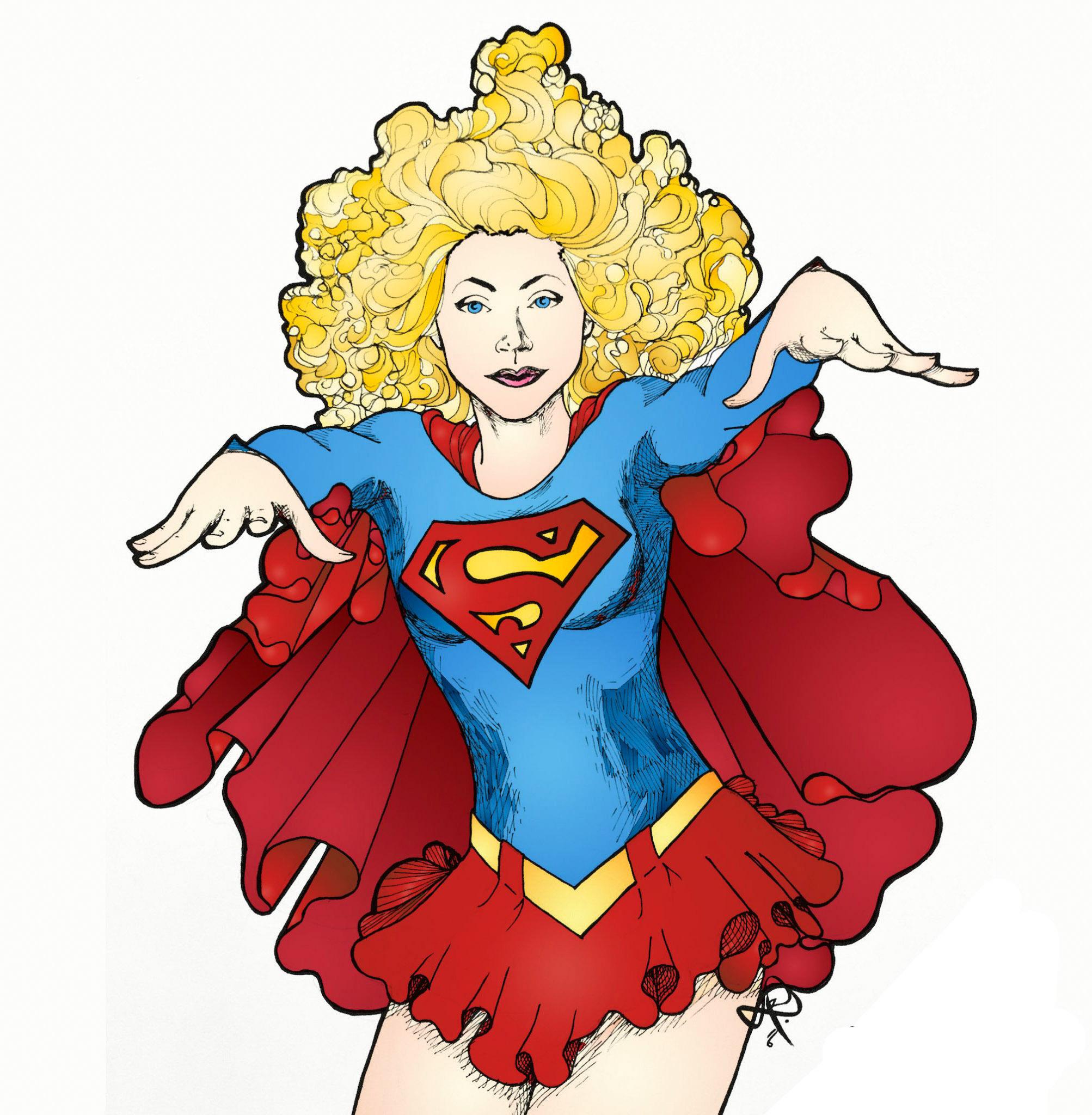 2006x2048 Another Drawing Of Supergirl Supergirltv