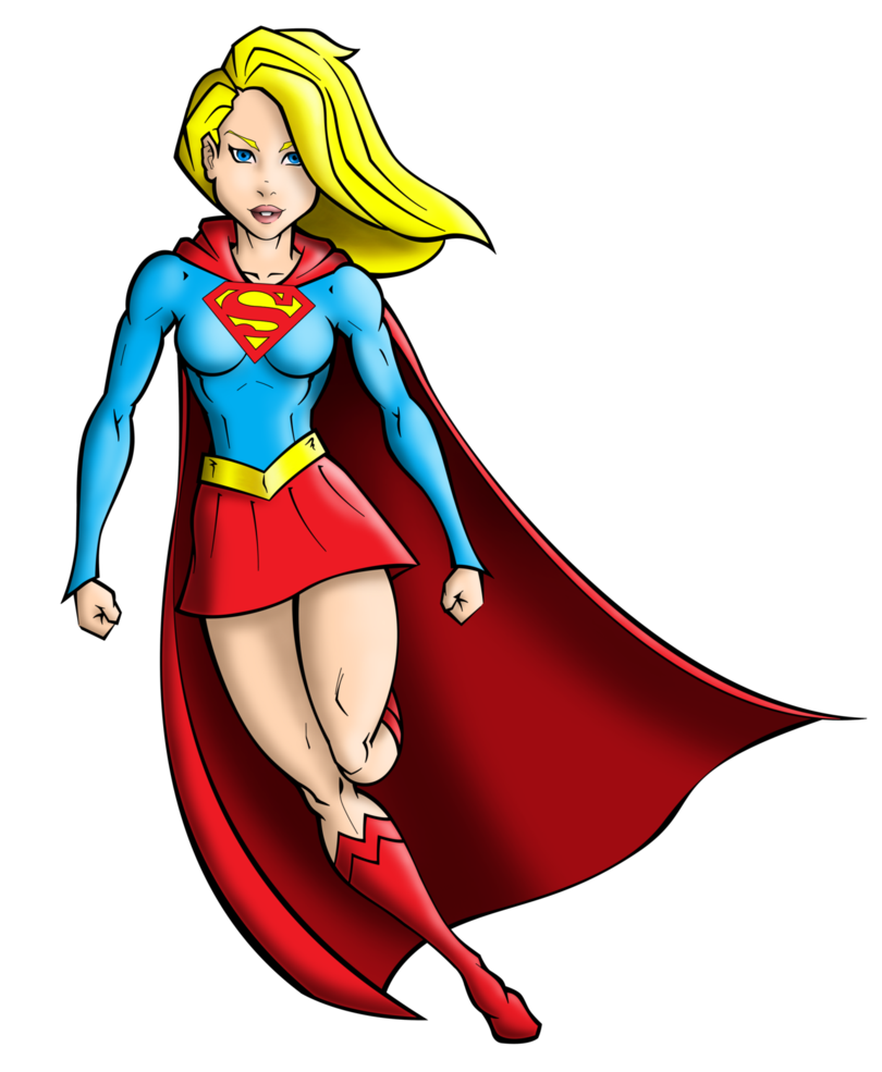 810x985 Collection Of Free Supergirl Drawing Color Download On Ui Ex