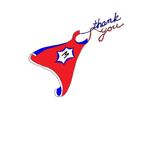 570x570 Superhero Cape Drawing