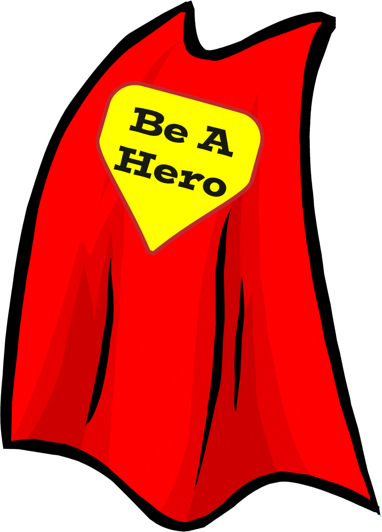Superhero Cape Drawing Free download on ClipArtMag