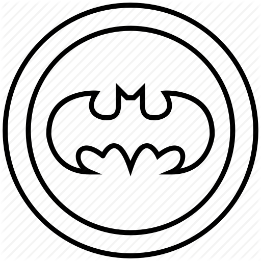 512x512 Batman, Drawing, Superhero, Transparent Png Image Clipart Free