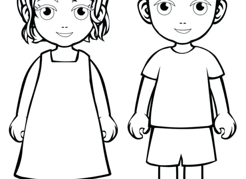 824x600 Boy And Girl Superhero Coloring Pages Faces Outline Sheets