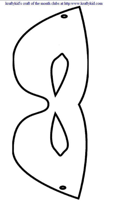 455x814 Superhero Mask Craft Kraftykid