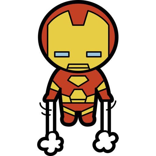 512x512 Kawaii Iron Man Fathead Drawings Baby Superhero, Iron Man