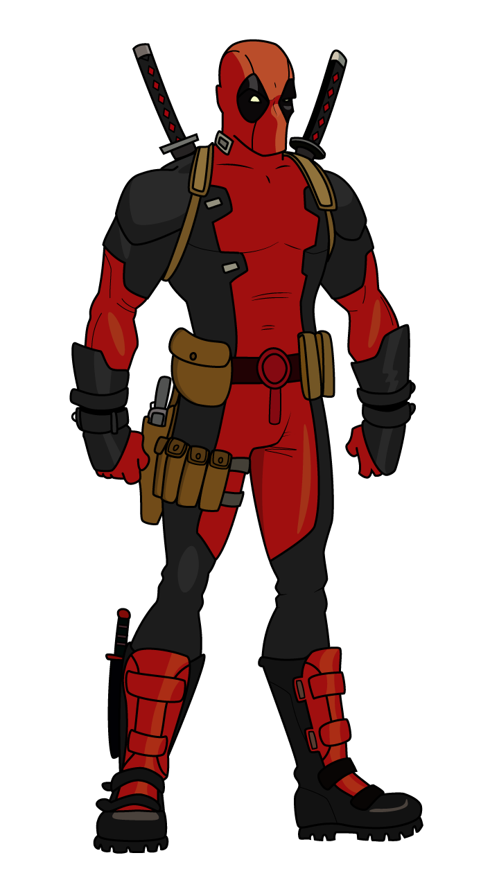 720x1280 Collection Of Free Superhero Drawing Deadpool Download On Ui Ex