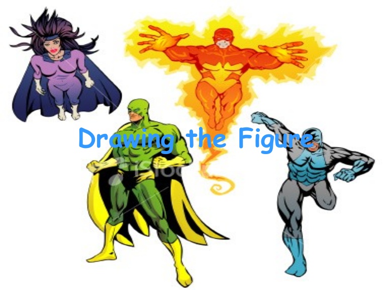 768x576 Drawing The Body Of Superheros