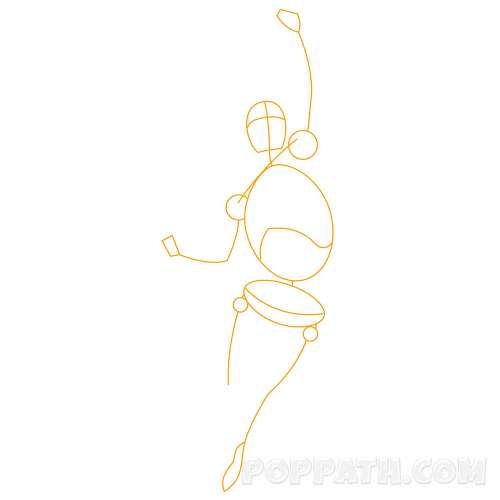 500x500 How To Draw A Speedster Superhero Pop Path