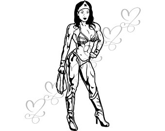 340x270 Superhero Portrait Etsy