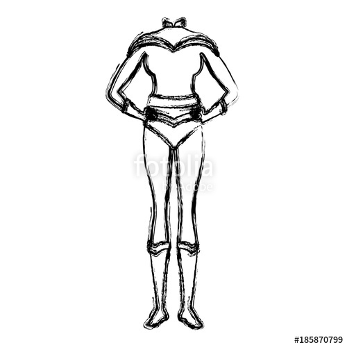 500x500 Superhero Women Costume Icon Vector Illustrationgraphic Design