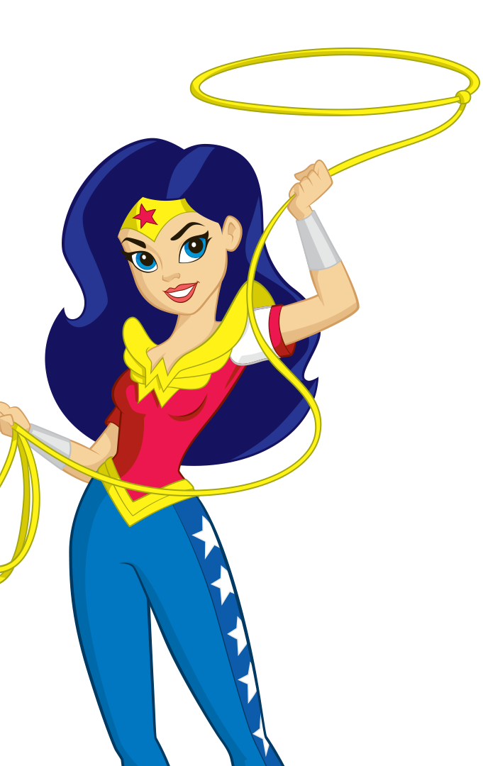 Superhero Girl Drawing | Free download on ClipArtMag