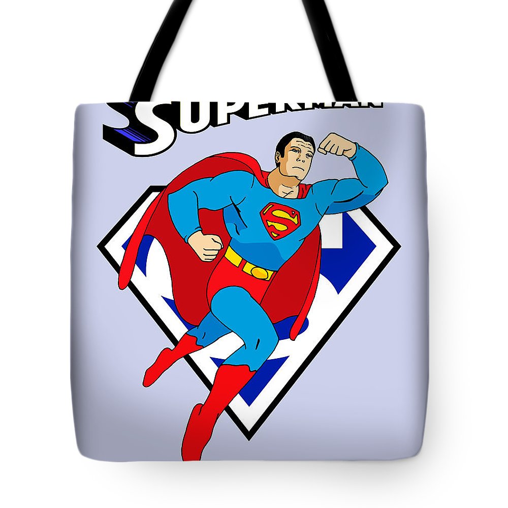 1000x1000 George Reeves Superman Tote Bag For Sale