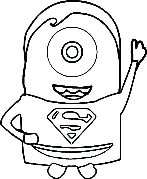 618x752 Superman Cartoon Coloring Pages Elegant Line Drawing Free