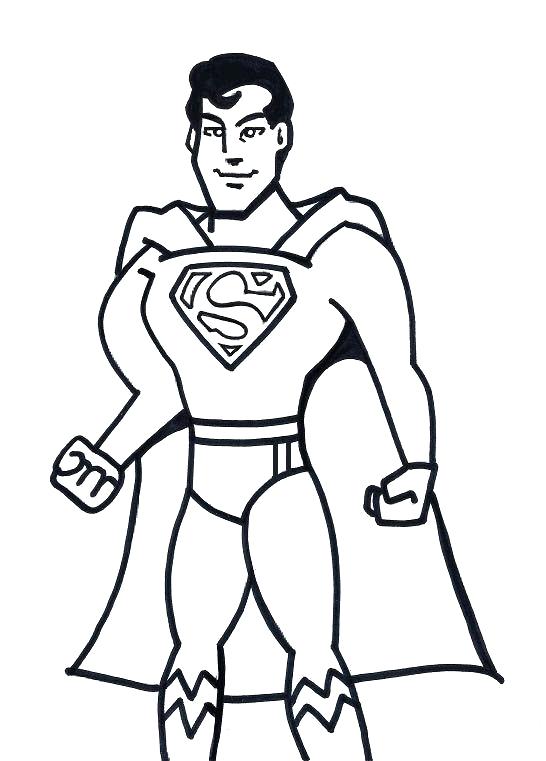 Superman Drawing In Pencil | Free download on ClipArtMag