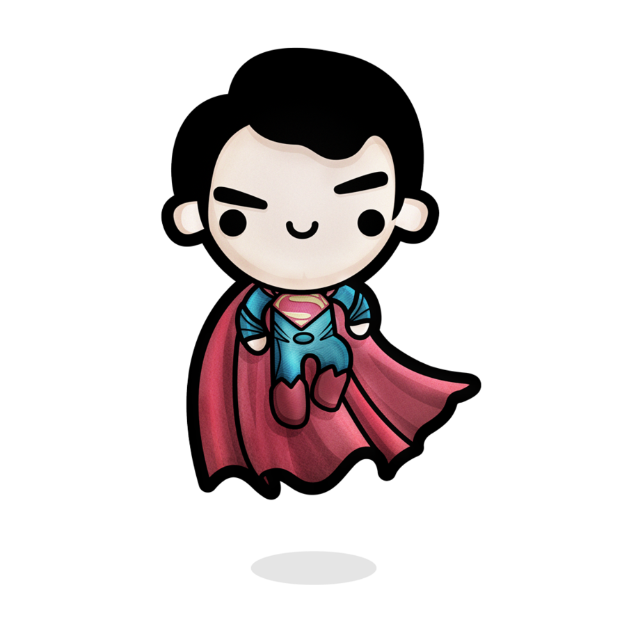 894x894 Collection Of Free Superman Drawing Kawaii Download On Ui Ex
