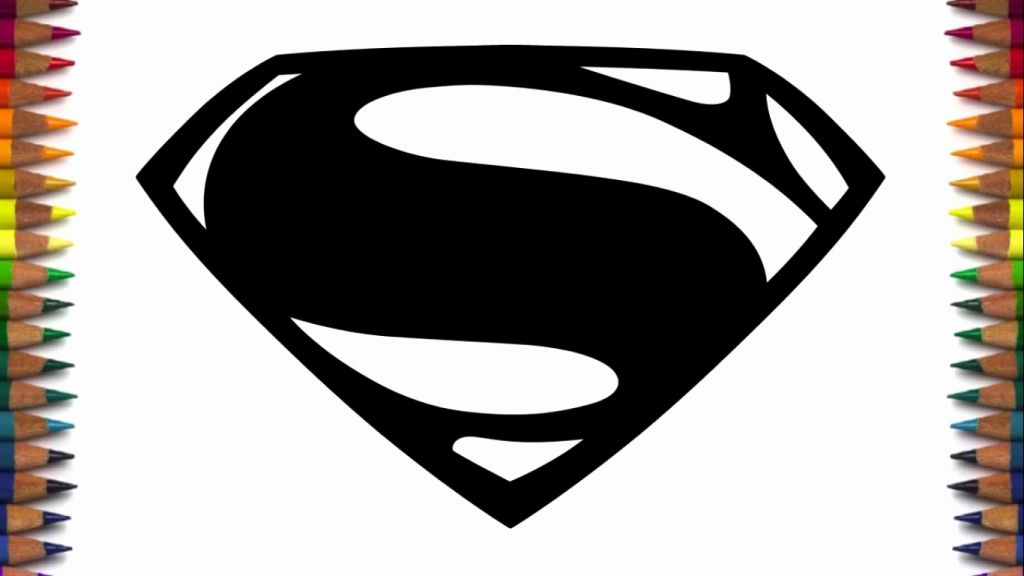 1024x576 Superman Vector Beautiful Superman Drawing Logos