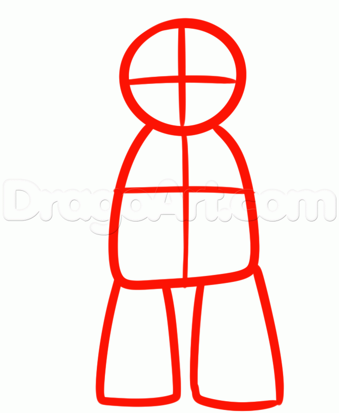 662x807 How To Draw Superman From The Lego Movie, Step