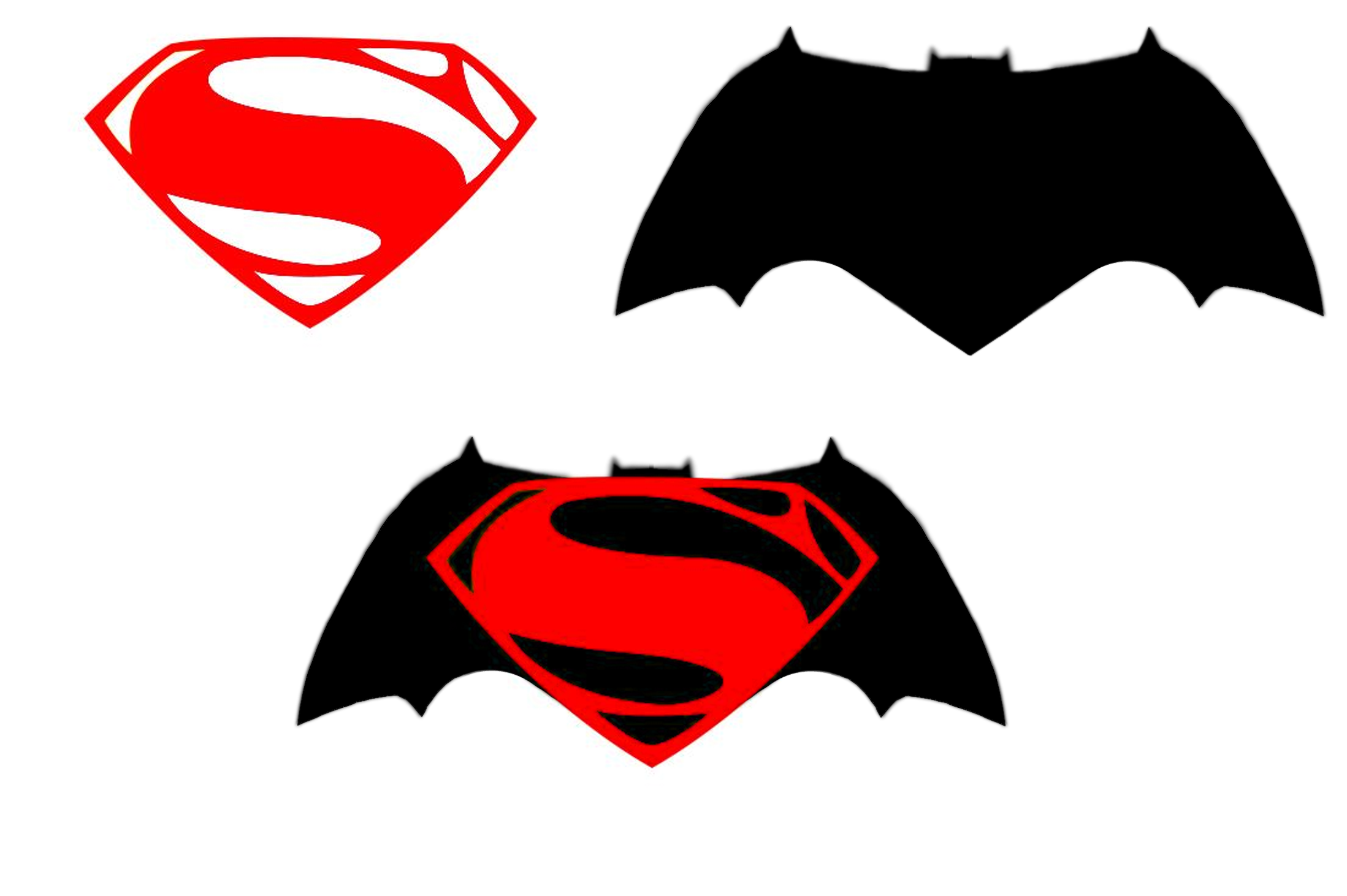 2197x1462 Huge Collection Of 'batman Vs Superman Logo Drawing' Download