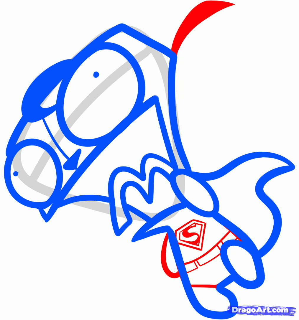 1014x1086 How To Draw Superman Gir Step