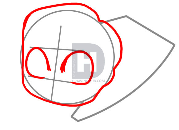 582x423 How To Draw Chibi Superman, Step