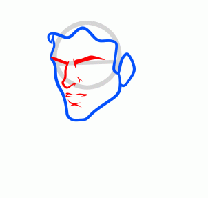 302x287 Draw Superman, The Man Of Steel, Step