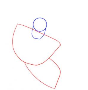 297x302 How To Draw Superman Step