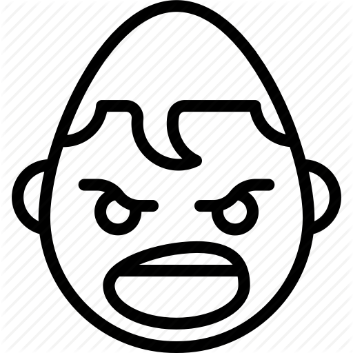 512x512 angry, emojis, emotion, face, shout, smiley, superman icon