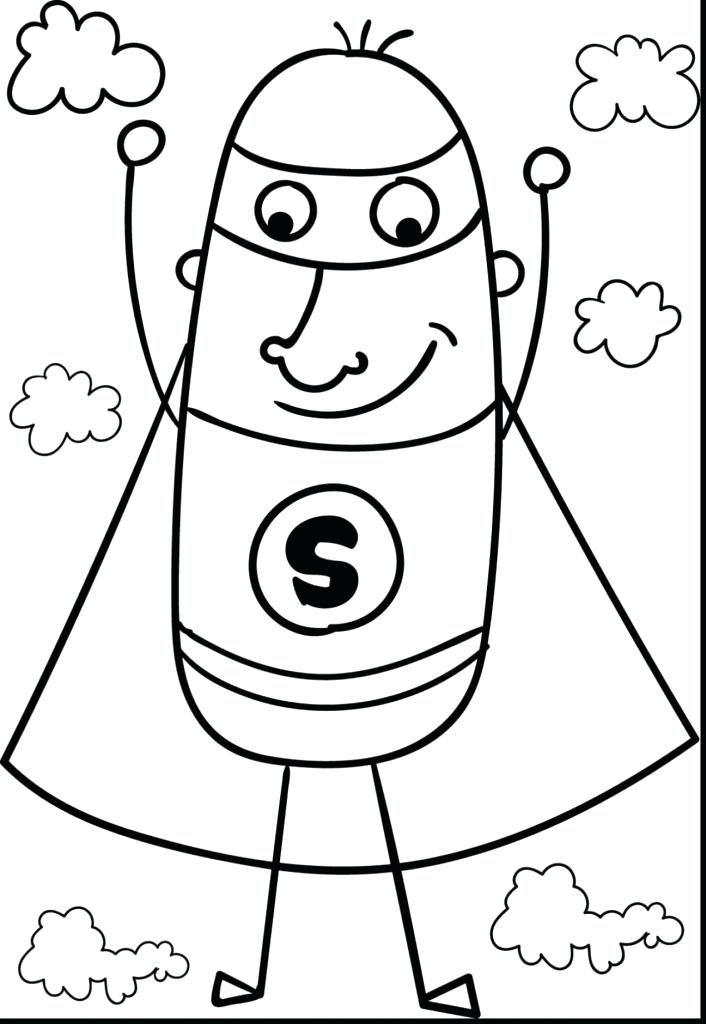 706x1024 Free Printable Superman Coloring Pages For Kids Returns Disney