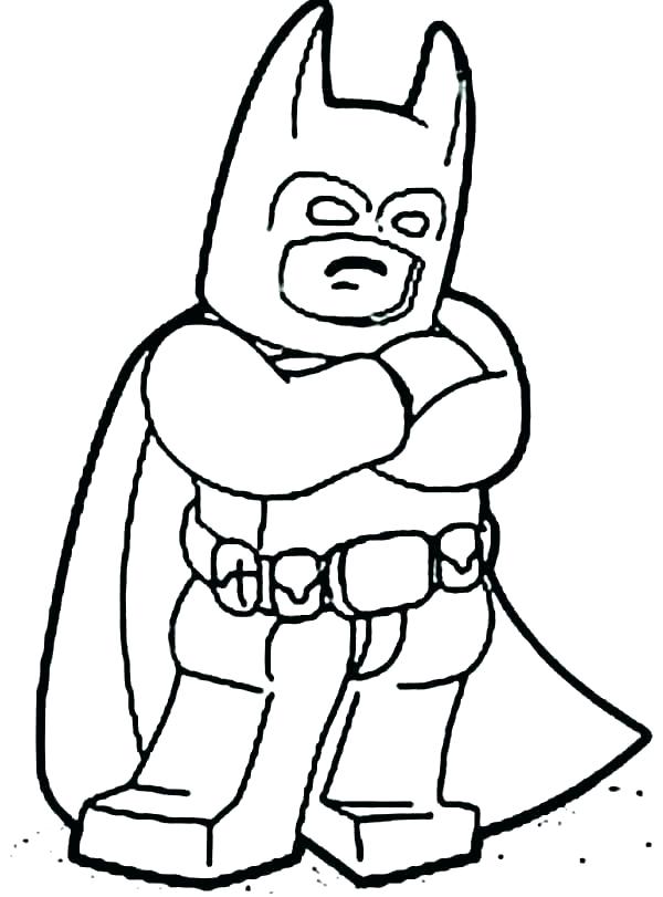 600x811 Lego Batman Coloring