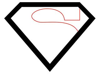 320x243 how to draw the superman logo random crap superman logo