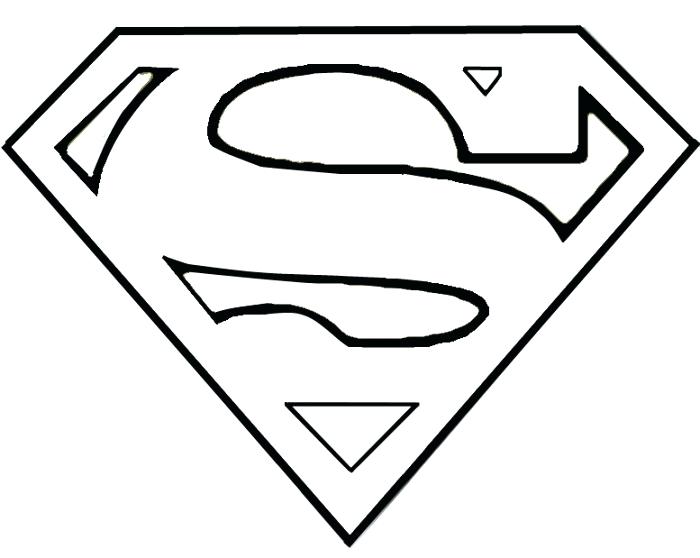 700x558 superman outline superman logo outline superman outline vector