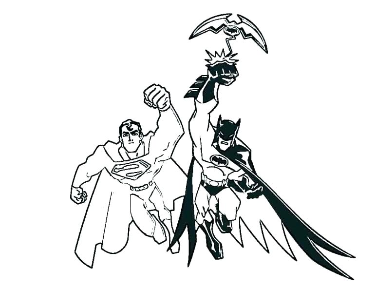 770x595 Superman Batman Coloring Pages Ba Coloring Pages Printable