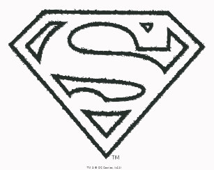 307x244 Superman Outline