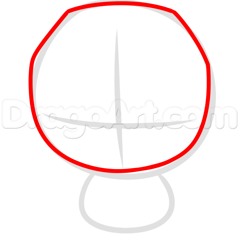 770x761 How To Draw Kawaii Superman, Step