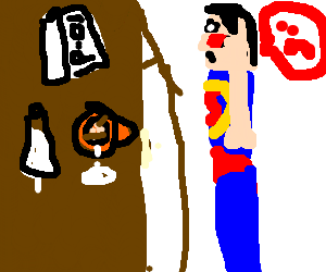 300x250 Mad Drawing Superman Transparent Png Clipart Free Download