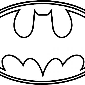 336x336 Symbol Batman Black And White To Draw Superman For Kid Electrical