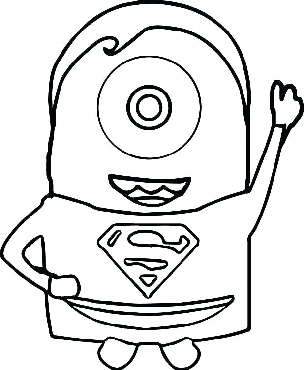 618x752 Superman Cartoon Coloring Pages Zupa