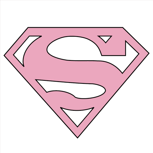 500x500 Collection Of Free Drawing Logo Supergirl Download On Ui Ex