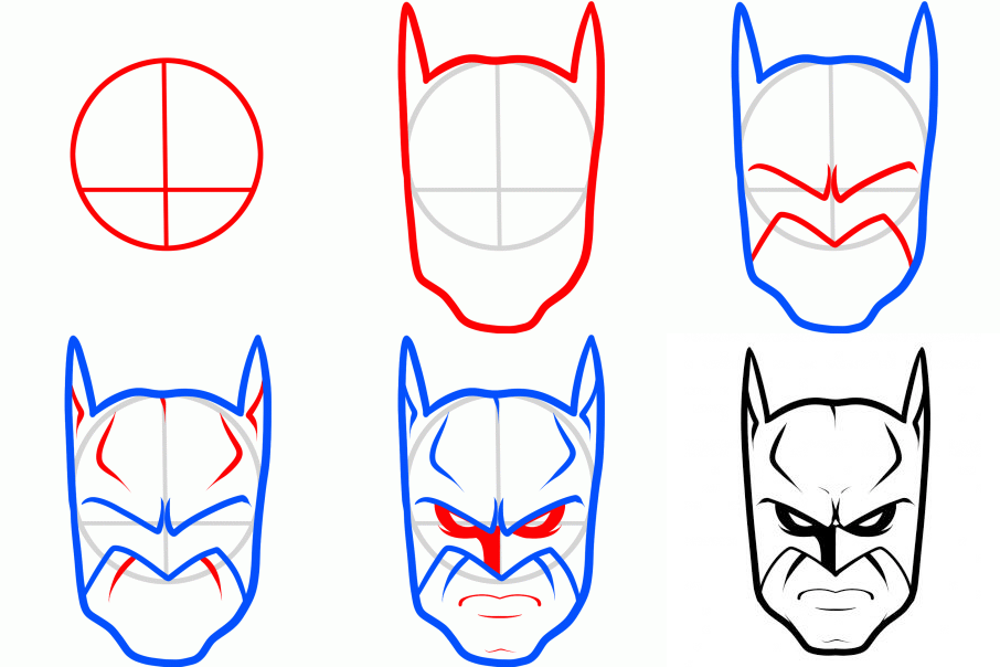 906x604 How To Draw The Superman Symbol Step