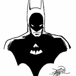 250x250 Batman Logo For Drawing And Superman Simple Black White Vs