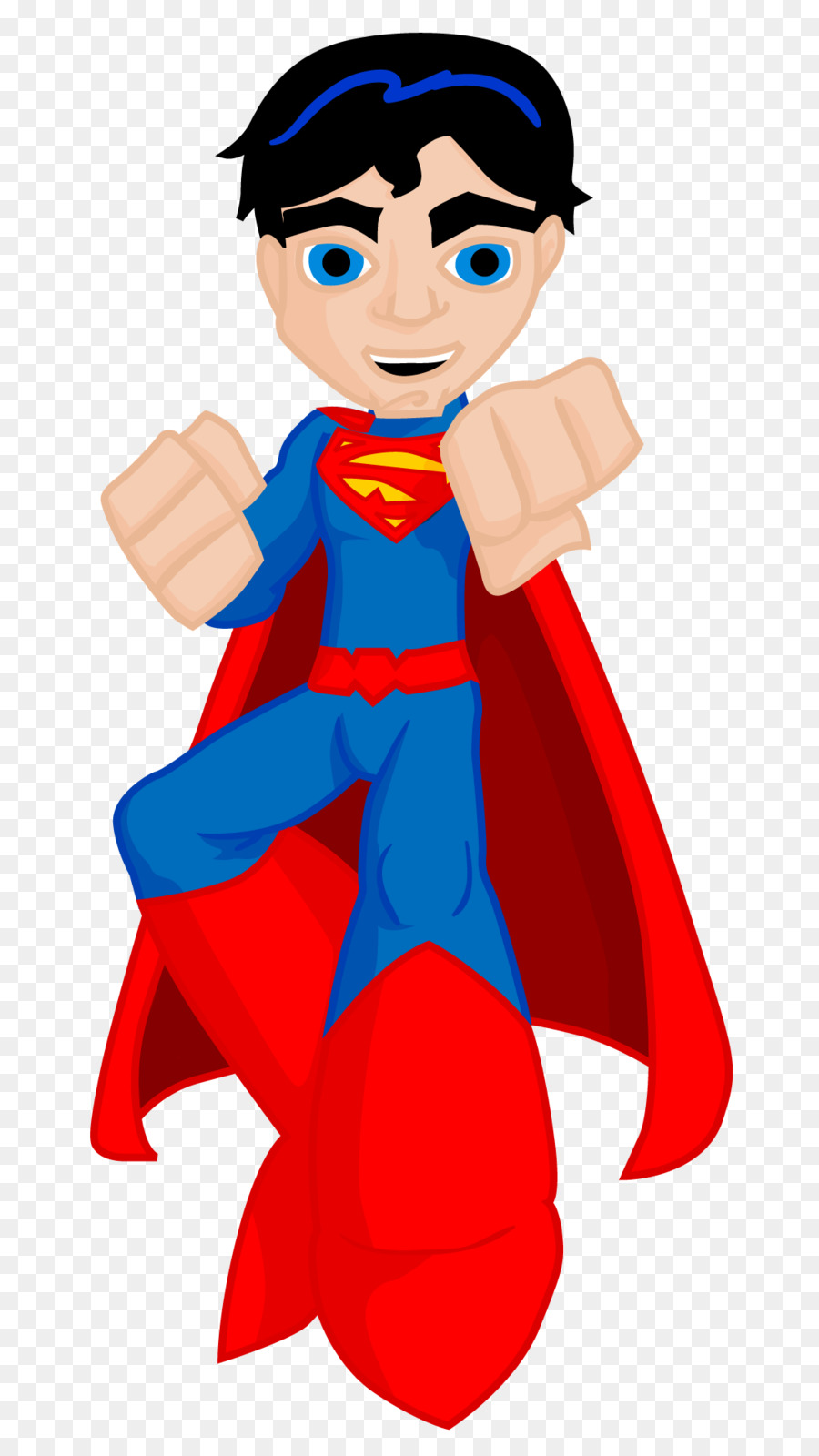 900x1600 Collection Of 'cartoon Superman Drawing' Download More Than