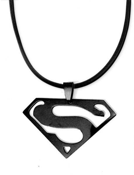 458x600 Black Superman Logo Souq Black Superman Logo Stainless Steel