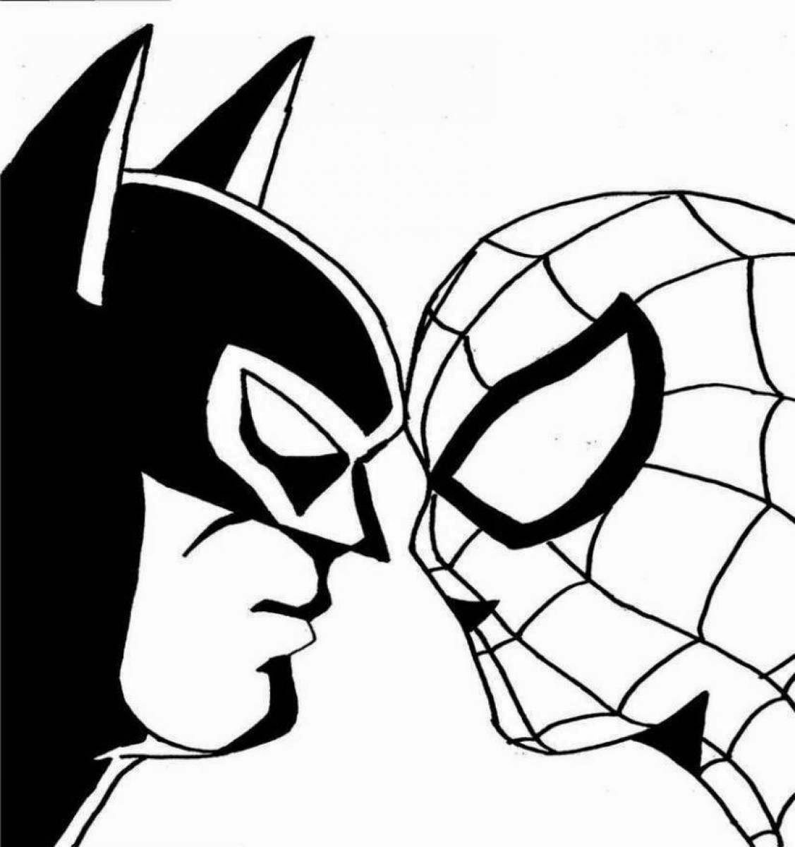 1127x1200 Batman Vs Superman Easy Draw